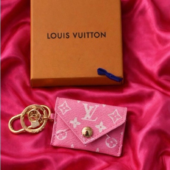 ❗️LOW START❗️little mini Pink Card Holder- FULL INCLUSION with box and dust bag - Picture 2 of 5